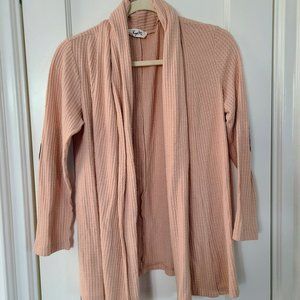 Tan 3/4 sleeve cardigan